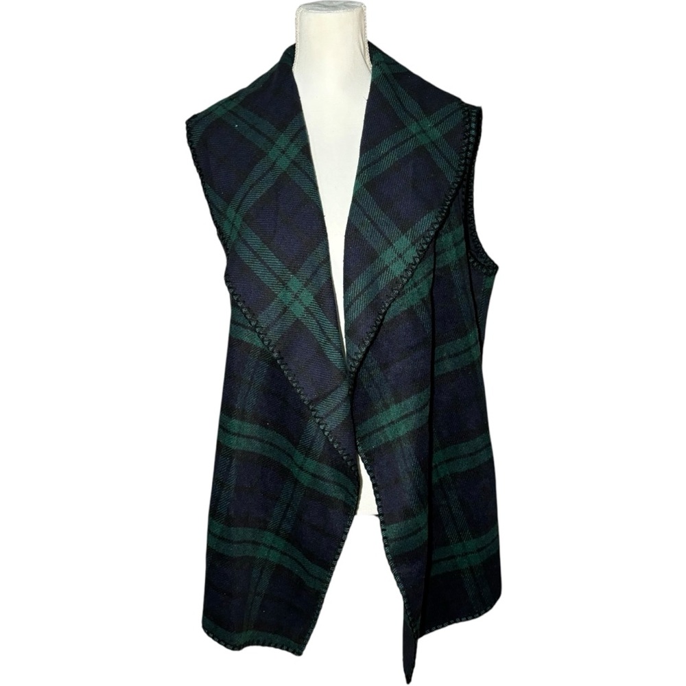 Mudpie‎ - Murphy Blanket Vest Green